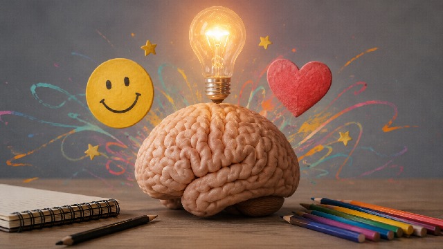 Perasaan Positif Membuat Otak Lebih Kreatif